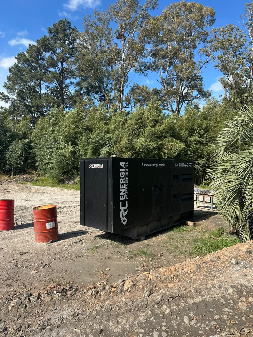 Locação de Grupo Gerador 400kVA para indústria em Bagé/ RS