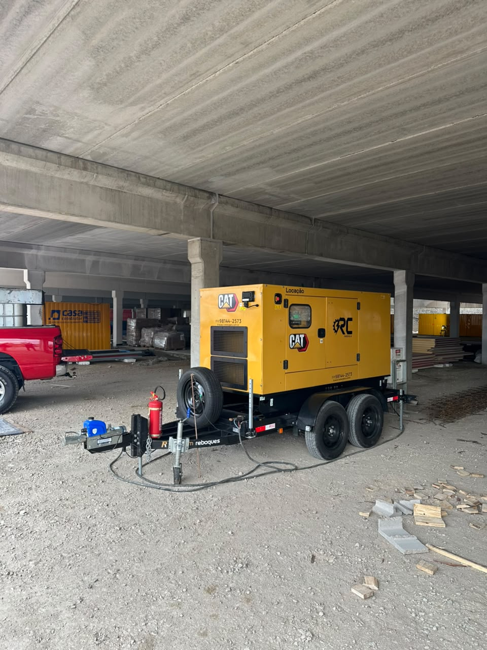 Grupo Gerador 125KVA para obra